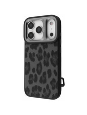 Чохол Kajsa Leopard Pattern with Magnetic Ring для Apple iPhone 17 Pro Leopard Leopard (6972831504)