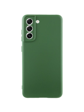 Чохол GETMAN Liquid Silk Full Camera для Samsung Galaxy S906 S22+ Dark Green (6985371042)