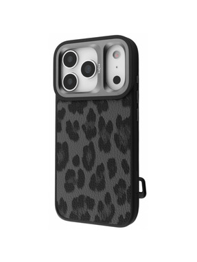 Чохол Kajsa Leopard Pattern with Magnetic Ring для Apple iPhone 17 Pro Leopard (6972831504)