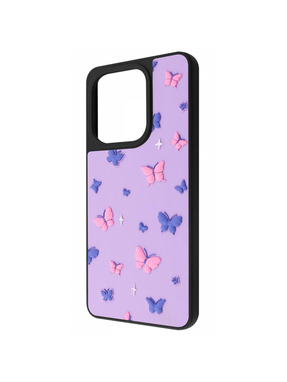 Чохол UAG Copy Doodle Case для Xiaomi Redmi Note 13 4G Butterflies (6917082345)