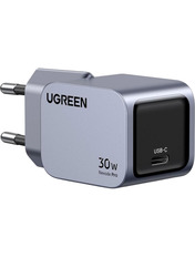 Мережевий зарядний пристрій Ugreen X703 GaN (1 USB-C) 30W Gray (35006)