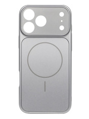 Чохол AG GLASS MagSafe Case для Apple iPhone 17 Pro Max Silver