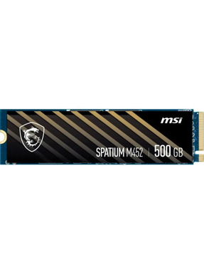 SSD накопичувач MSI Spatium M452 M.2 2280 500GB PCI Express 4.0 x4 (S78-440K210-P83)