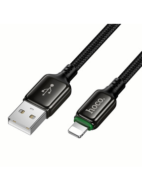 Кабель синхронізації Hoco X127 Exceed USB to Lightning 12W 1m Black