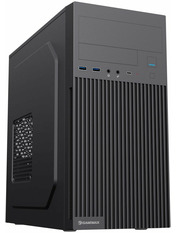Корпус GameMax MT-321-NP-2U3 Micro-Tower Black