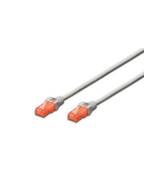 Мережевий патч-корд Digitus Cat.6 UTP 1m Silver (DK-1617-010)
