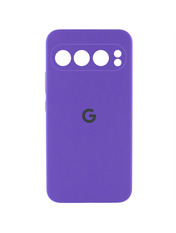 Чохол Silicone Cover Silicone Cover Full Camera with logo для Google Pixel 9 Pro Amethyst
