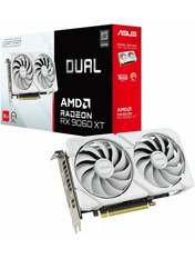 Asus AMD Radeon RX 9060 XT Dual 16GB/GDDR6 (128bit) (DUAL-RX9060XT-16G-WHITE)