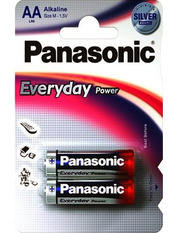 Батарейка Panasonic Everyday Power AA Alkaline 2 2шт (LR6REE/2BR)