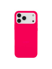 Чохол Silicone Silicone Case Full Aquarelle для Apple iPhone 17 Pro Max Shiny Pink