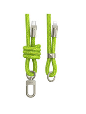 Кабель синхронізації Hoco  GH7 ElegantType-C to Lightning Green 1,8m Green