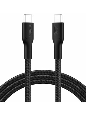 Кабель синхронізації Belkin BoostCharge Pro Type-C to Type-C 240W 2m Black (CAB025HQ2MBK)