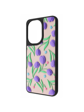 Чохол UAG Copy Doodle Case для Xiaomi Redmi A5/Poco C71 Global flowers (6910582374)