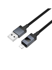 Кабель синхронізації Hoco X118 Generous USB to Lightning Black 1 1m Black Ні