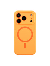 Чохол Glow Silicone Case Full Camera with Magsafe для Apple iPhone 18 Pro Max Orange Orange (6928745103)