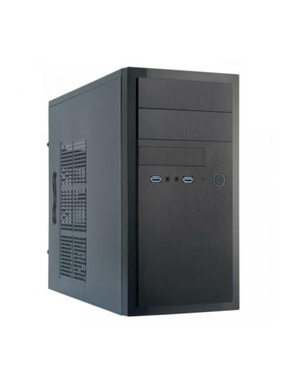 Корпус Chieftec HT-01B Midi-Tower Чорний (HT-01B-OP)