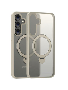 Чохол Ummi Colorful with MagSafe HQ Ring для Samsung Galaxy S25 Light Grey (6938175024)