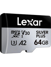 Карта пам'яті Lexar Professional Silver Plus microSDXC 64GB Class 10 UHS-I