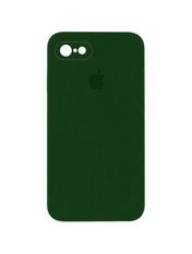 Чохол Silicone Case Square Full Camera для Apple iPhone 6/6S Army Green