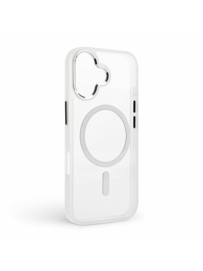Чохол ArmorStandart Unit MagCase для Apple iPhone 17 Silver/Orange (ARM90581)