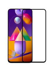 Захисне скло PowerPlant Full Screen для Samsung Galaxy M31s M317 глянсове (GL601612)
