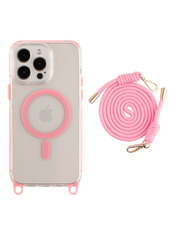 Чохол LanyardCase для Apple iPhone 16 Pro Pink