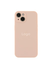 Чохол Silicone Case Full Size with Frame для Apple iPhone 14 Pink Sand Pink Sand (6971840352)