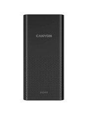 Павербанк Canyon PB2001 1xUSB-C + 1xUSB-A 10,5W 20000mAh Black (CNE-CPB2001B)