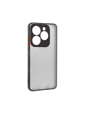 Чохол ArmorStandart Frosted Matte для Tecno Spark 20C Black Black (ARM73582)