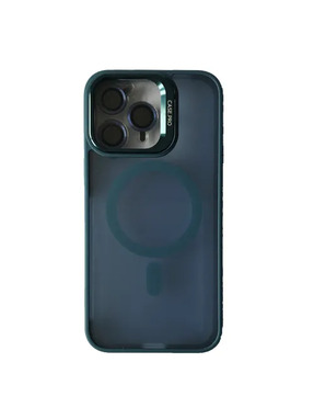 Чохол CASE PRO MATTE FORTABLE CAMERA LENS MAGSAFE для Apple iPhone 16 Pro Max Dark Blue (6952810473)