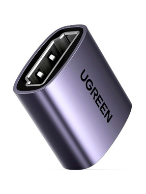 Відео адаптер Ugreen HD159 HDMI (F) to HDMI (F) Gray