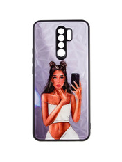 Чохол Prisma Ladies для Xiaomi Redmi 9 Black in white