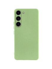 Чохол GETMAN Liquid Silk Full Camera для Samsung Galaxy S911 S23 Pistachio Pistachio (6941728305)