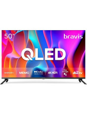 Телевізор Bravis K7000Q 50" Smart TV Black (50K7000Q) 50"