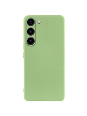 Чохол GETMAN Liquid Silk Full Camera для Samsung Galaxy S911 S23 Pistachio (6941728305)