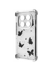 Чохол Wave Winkie для Xiaomi Redmi Note 14 Pro 4G (162.2mm) Silver/Butterfly Silver/Butterfly (6938715042)