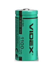 Акумуляторна батарейка Videx 18350 Li-ion 1 100 1 1100mAh 1шт (28484)