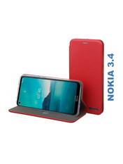 Чохол-книжка BeCover Exclusive для Nokia 3.4 Burgundy Red (705731)