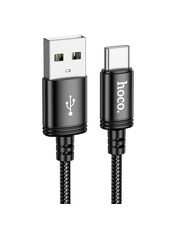 Кабель синхронізації Hoco  X91 RadianceUSB to Type-C 3m Black
