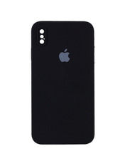 Чохол Silicone Case Full Aquarelle для Apple iPhone X/XS Black