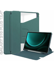 Чохол BeCover 360° Rotatable Samsung Galaxy Tab S10 Plus (SM-X820/SM-X826) 12.4" Зелений Dark Green (712266)