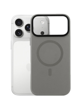 Чохол BeCover FIBRA ArcLine Case with MagSafe для Apple iPhone 17 Pro Max Grey (715389)