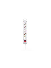 Мережевий фільтр 2E U05ES 5/5m White (2E-U05ES15M5)