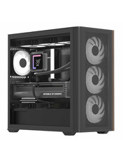 Корпус Aerocool D301a-G-V2 Mini-Tower Black (ACCS-DS03043.11)