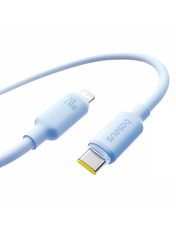 Кабель синхронізації Baseus Foamed Silicone Type-C to Lightning Blue 1 Ні 20W 1m Blue (E0426A02)