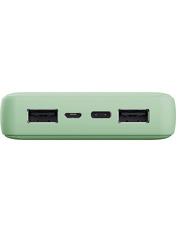 Павербанк Trust Primo ECO 1xUSB-C + 2xUSB-A 20000 Green 15W 20000mAh Green (25027)