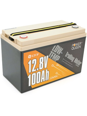 Акумулятор для ДБЖ Power Queen LiFePO4 12,8V 100Ah (PowerQueen-128V100Ah-LT)
