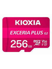 Карта пам'яті Kioxia Exceria Plus 256 ГБ microSDXC 256GB Class 10 + SD-adapter (LMPL2M256GG2)