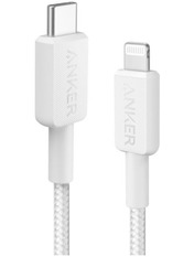 Кабель синхронізації Anker 322 Type-C to Lightning White 1,8m White