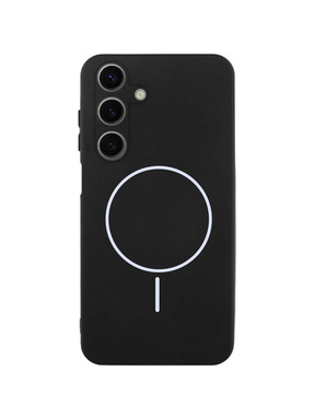 Чохол Lakshmi Silicone Cover Full Camera (AA) with Magnetic Fit для Samsung Galaxy A17 (A175)/A17 5G Black (6972810453)